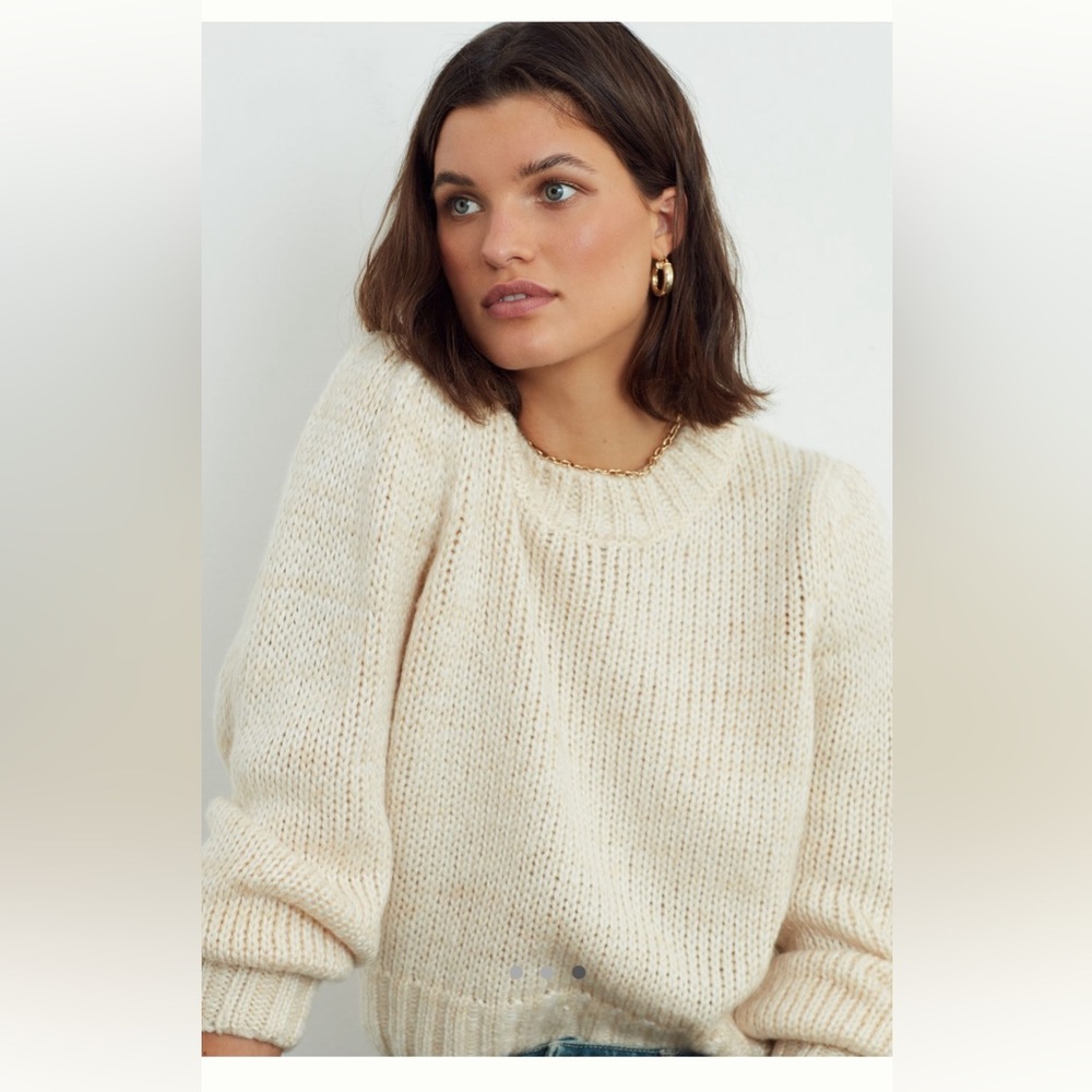 Greylin Dory Puffed Sleeve Sweater